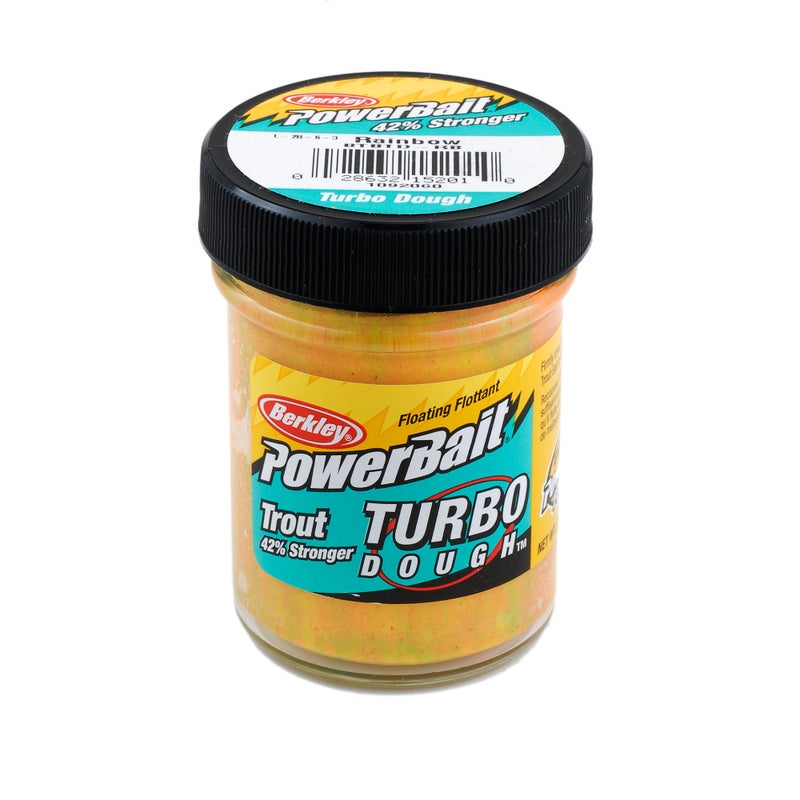 Berkley PowerBait Turbo Dough Trout Bait, Rainbow, Fishing Dough Bait, Scent Dispersion Technology, Irresistible Scent and Flavor, Moldable and Easy to Use - Image 5