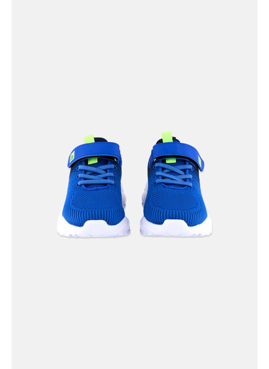 RBX - Kids Boy Ombre Velcro Training Shoes, Blue Combo - Image 1