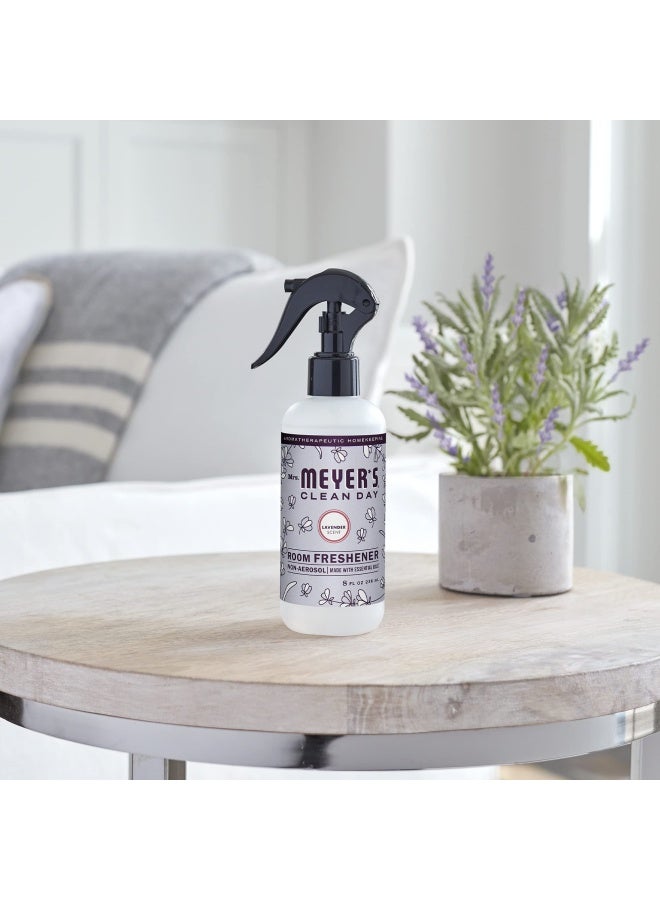 MRS. MEYER'S CLEAN DAY Lavender Air Freshener Spray for Bathrooms, Aromatherapeutic Homekeeping with Essential Oils, Non-Aerosol, Garden-Inspired Scent, 8 fl oz (Pack of 3) - Image 5