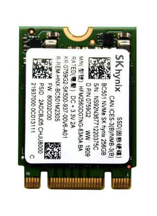 قرص SSD PCIe NVMe 2230 سعة 256 جيجابايت (HFM256GDGTINI) - pzsku/ZF41ED2163AFEE644EEF4Z/45/_/1737473236/f3359bb9-d667-4b72-9652-051812fd33a5
