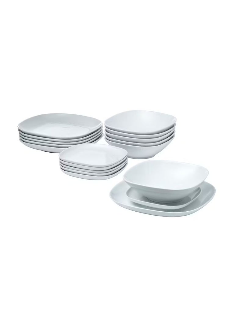 18-piece service, white - Image 1