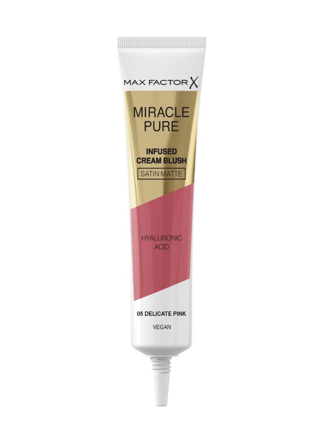 Max Factor - Miracle Pure Cream Infused Blush - Delicate Pink, 15ml - Image 1