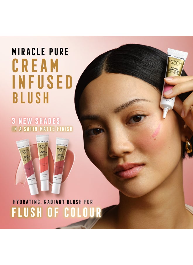 Max Factor - Miracle Pure Cream Infused Blush - Delicate Pink, 15ml - Image 1