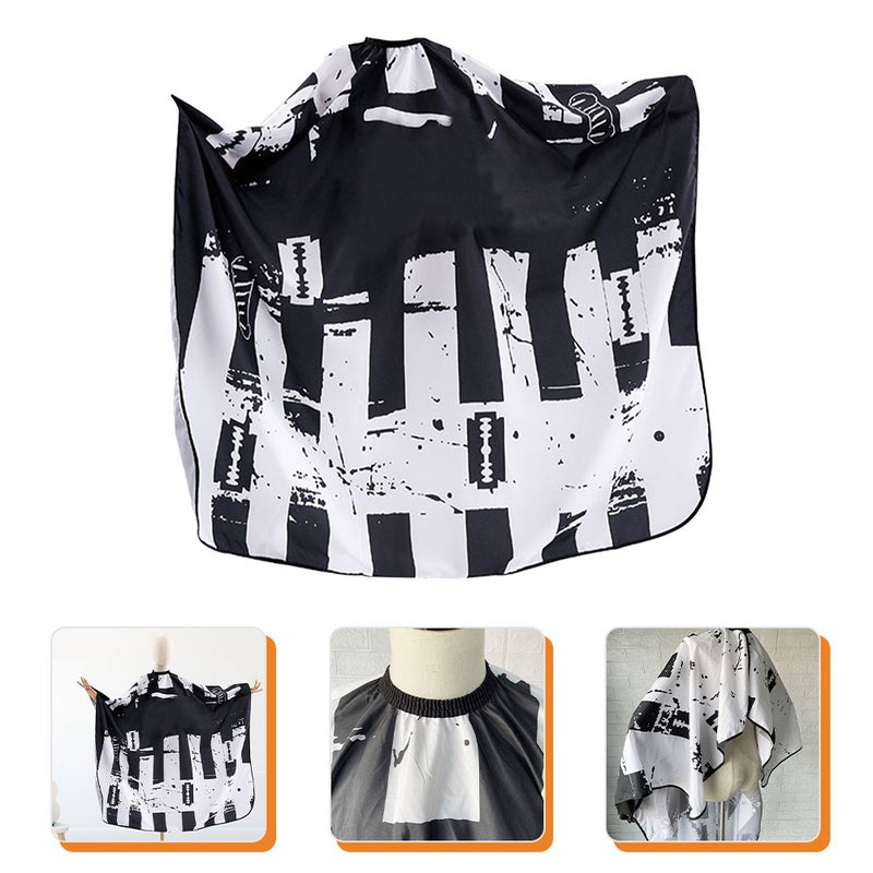 Hair Cutting Cape Printed Hairdressing Cape Haircut Salon Cape Vintage Barber Cape - Image 1