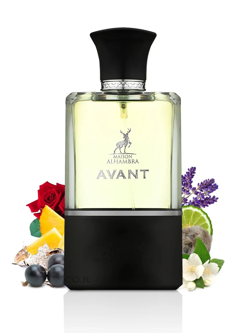 MAISON ALHAMBRA Avant Eau de Parfum for Men -100 ml ( inspired by Creed Aventus ‏) - Image 3