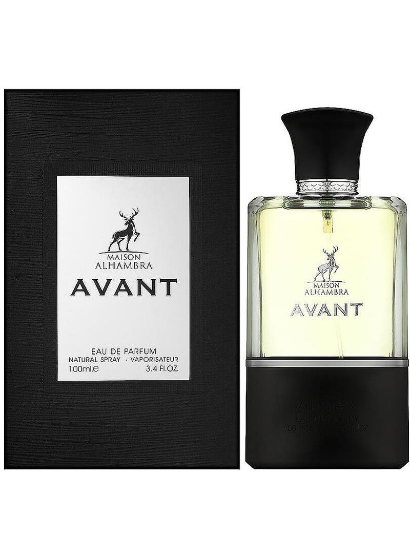 MAISON ALHAMBRA Avant Eau de Parfum for Men -100 ml ( inspired by Creed Aventus ‏) - Image 1