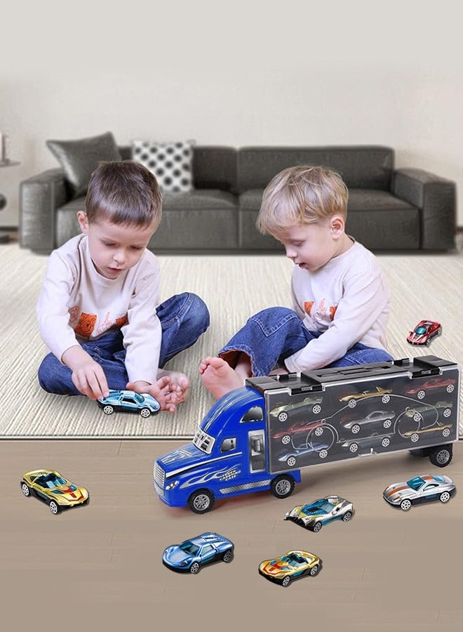 9-Piece Deluxe Cars Toy Set: Party Favor Toy Cars Suitable for Boys and Girls,car toys,kids toys,gift toys,toys for boys,A Great Birthday Gift Idea for Kids,Gifts For Kids 3+ Years  - Image 1