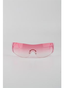 Silvio Monetti Pink Gradient UV400 Filter Women's Sunglasses G24SMFJ3521R04  - Image 1