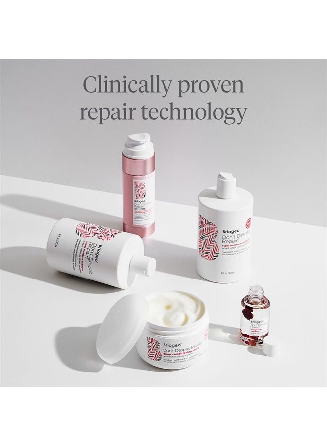 Briogeo Don't Despair Repair Super Moisture Conditioner, for Dry, Damaged or Color Treated Hair, Repairs Straight, Wavy and Curly Hair, Vegan, Phalate & Paraben-Free, 473ml - Image 3