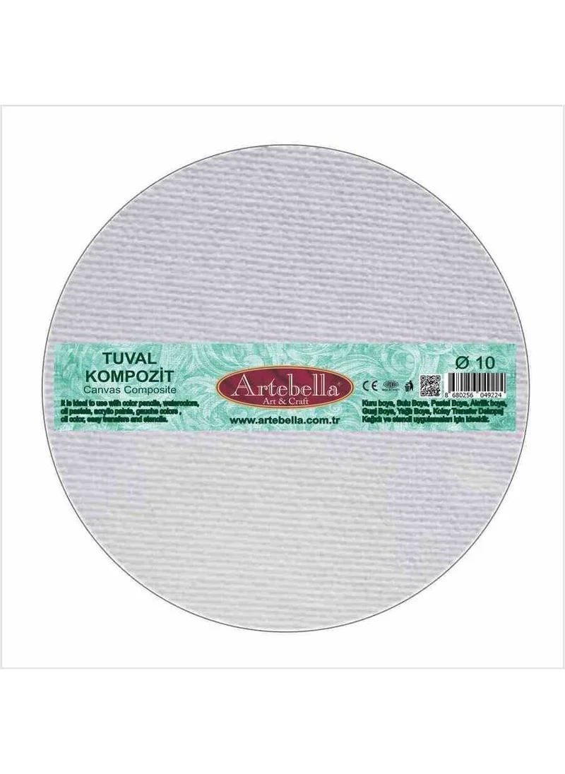 Artebella KTYTC010 Canvas Composite Round 10 cm