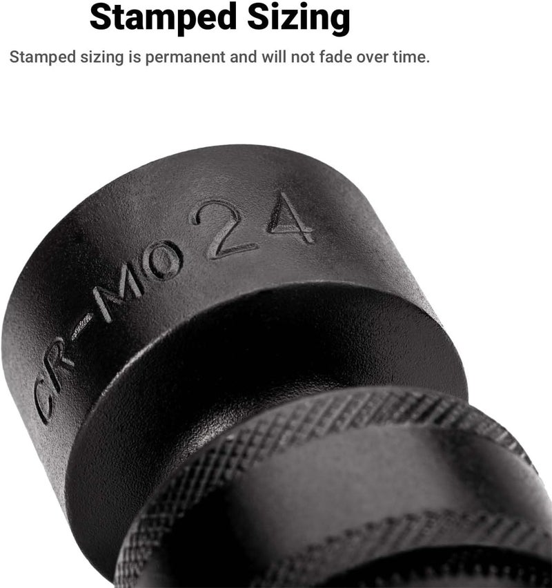 Capri Tools 8 mm Universal Impact Socket, 3/8-Inch Drive, 6-Point, Metric - Image 5