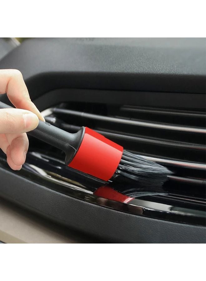 5 حزمة فرش بلاستيكية سوداء FlexiClean متعددة الأغراض لتنظيف السيارات والإلكترونيات والمنزل - Image 3