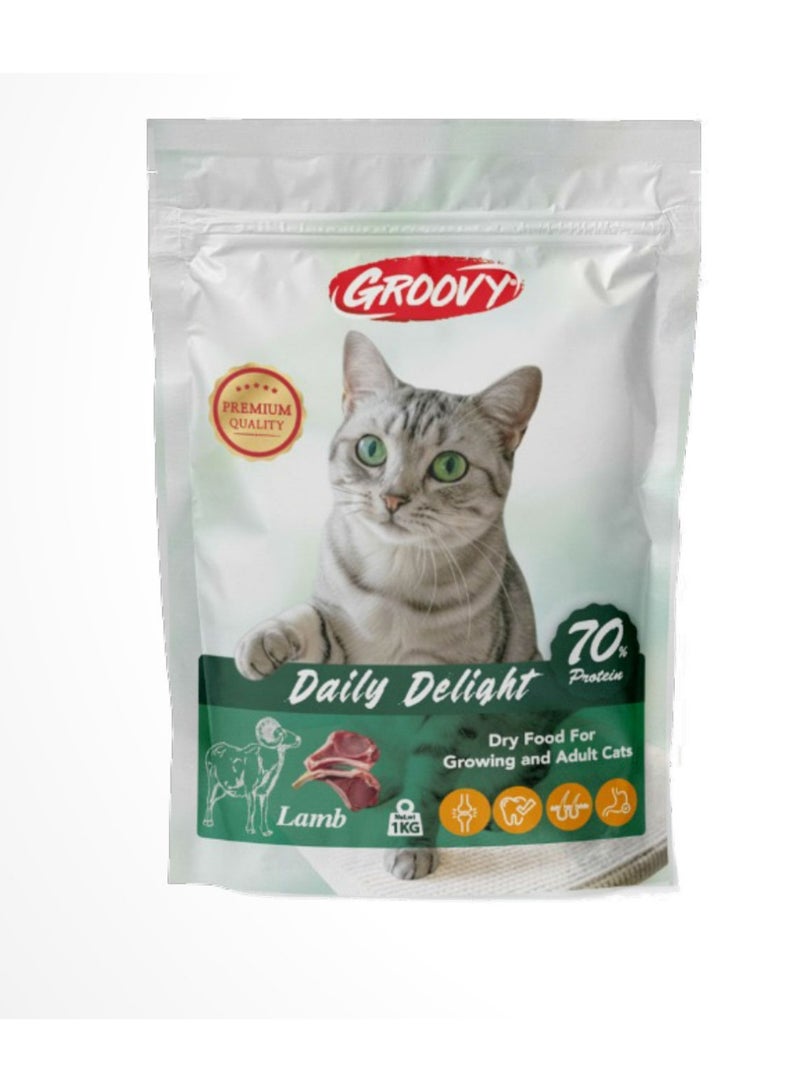 Groovy Daily Delight With Lamb 70% Protein (1k)
