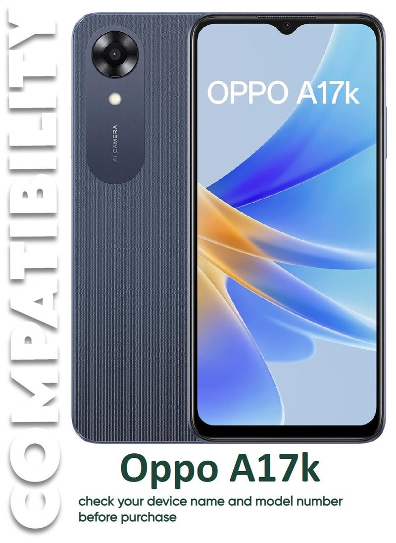 أكاليكس قطعتين، حماية شاشة،  لهاتف اوبوA17k، جودة ممتازة. - Image 3