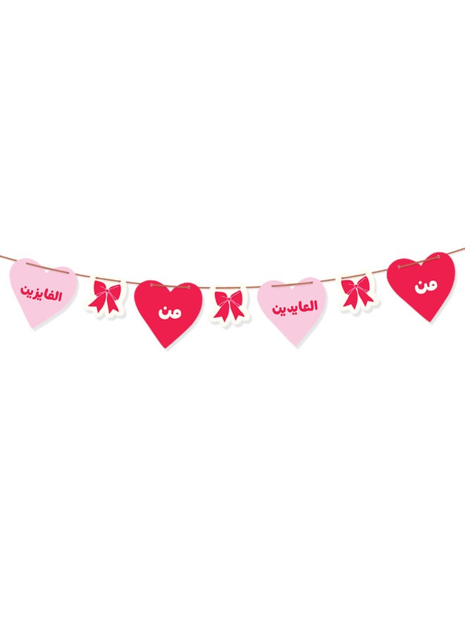 Seen Wall Decorations with Bows & Hearts - Image 3