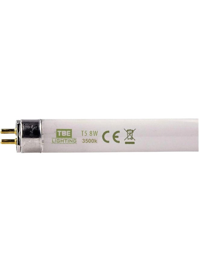 Tbe Lighting  T5 8W Fluorescent Tube Lamps 288Mm - Cfl Bulbs - G5 2-Pin Base Fittings - T5 High Efficiency Lamps, Soft White 3500K (3-Pack)  - Image 4