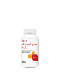 GNC GNC Alpha-Lipoic Acid 300mg | Supports Antioxidant Regeneration and Plays an Important Role in Cell Energy Metabolism | 60 Count  - Image 1