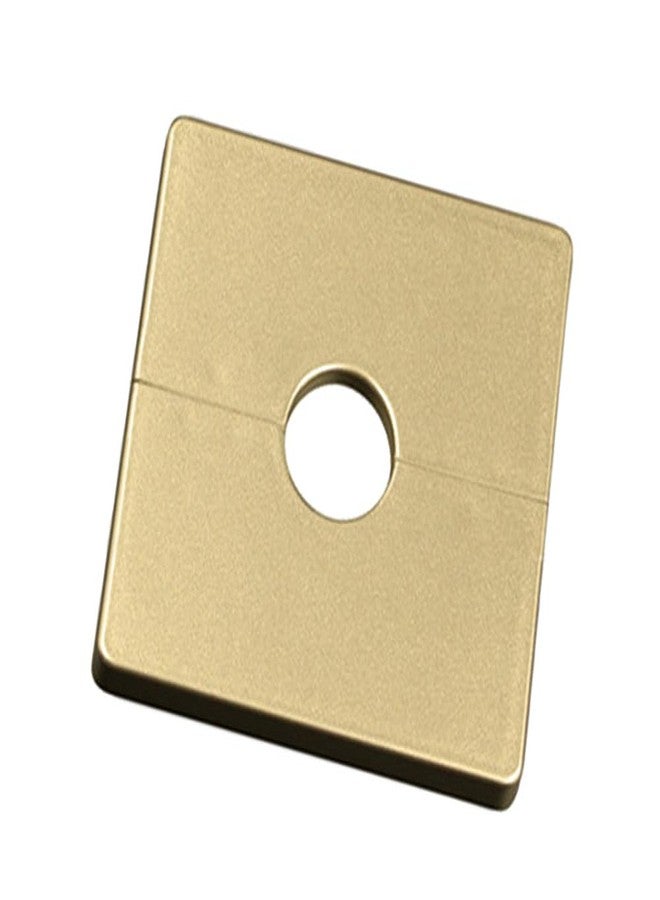 shenghang Wall Split Flange Plumbing Cover Plates Square Shower Arm Escutcheon Plate Pipe Flange Cover for Fixed Shower Head Faucet Standard Pipes (33mm/1.30) - Image 1