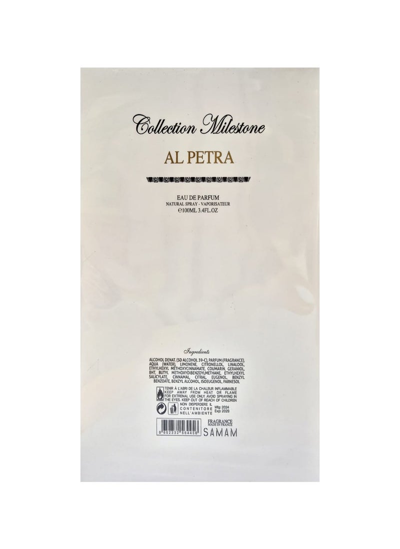 SAMAM PERFUMES Collection Milestone AL Petra EDP 100ml  - Image 3