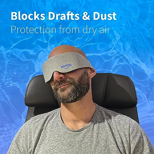 Blinkjoy Hydrating Sleep Mask for Dry Eye - Optometrist Approved for Dry Eye Relief, Protects from Dust and Drafts, Preserves Drops and Nighttime Ointment, Comfortable & Lightweight - Image 4