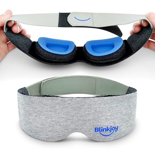 Blinkjoy Hydrating Sleep Mask for Dry Eye - Optometrist Approved for Dry Eye Relief, Protects from Dust and Drafts, Preserves Drops and Nighttime Ointment, Comfortable & Lightweight - Image 1