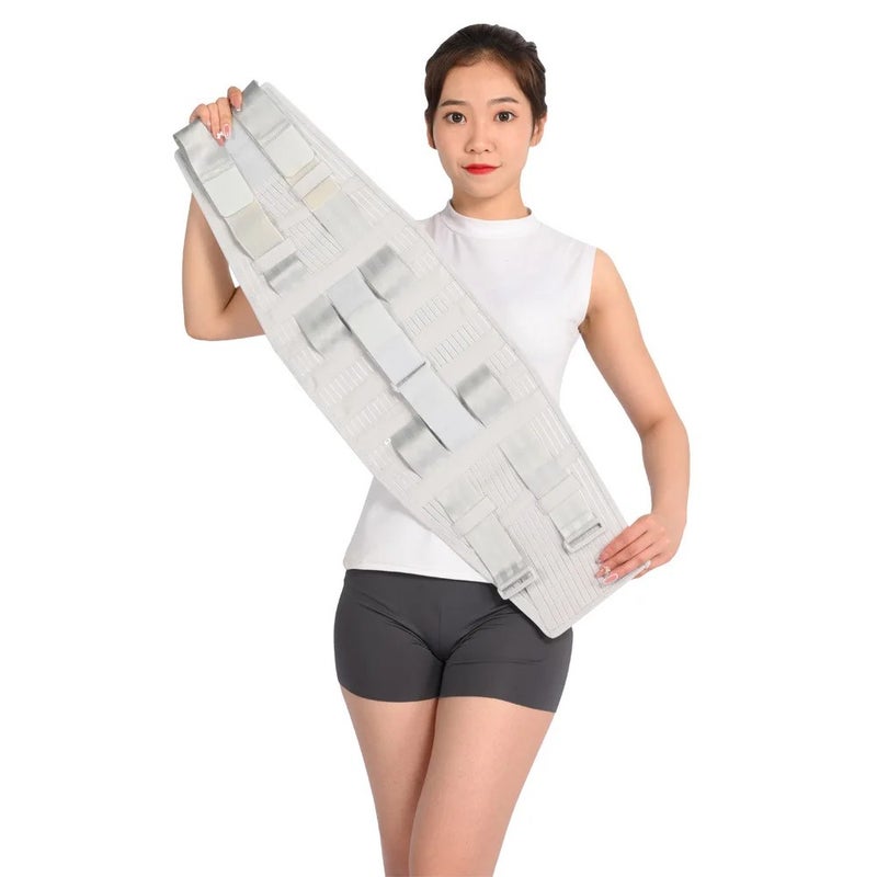 Bluejw Hot Sale Weight Loss Waist Trimmer - Lumbar Support Abdominal Trainer Belt for Muscle Strain Protection - Image 3