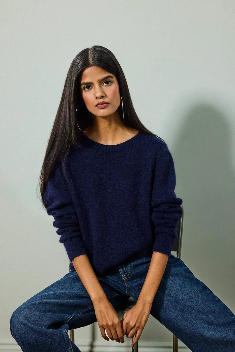 DeFacto Regular Fit Crew Neck Knitwear Pullover