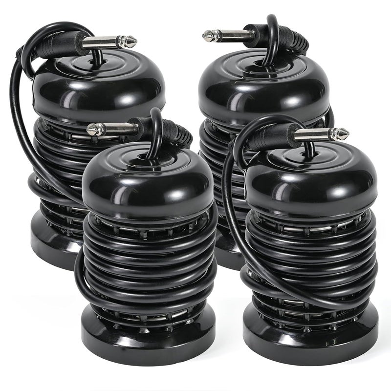 Generic 4pcs Arrays for Ionic Foot Bath Detox Machine Replacement Array each with 10 Stainless Steel Coils Double Layered  635mm Adapter for Home Massage Beauty Salon Ionic Foot Spa 