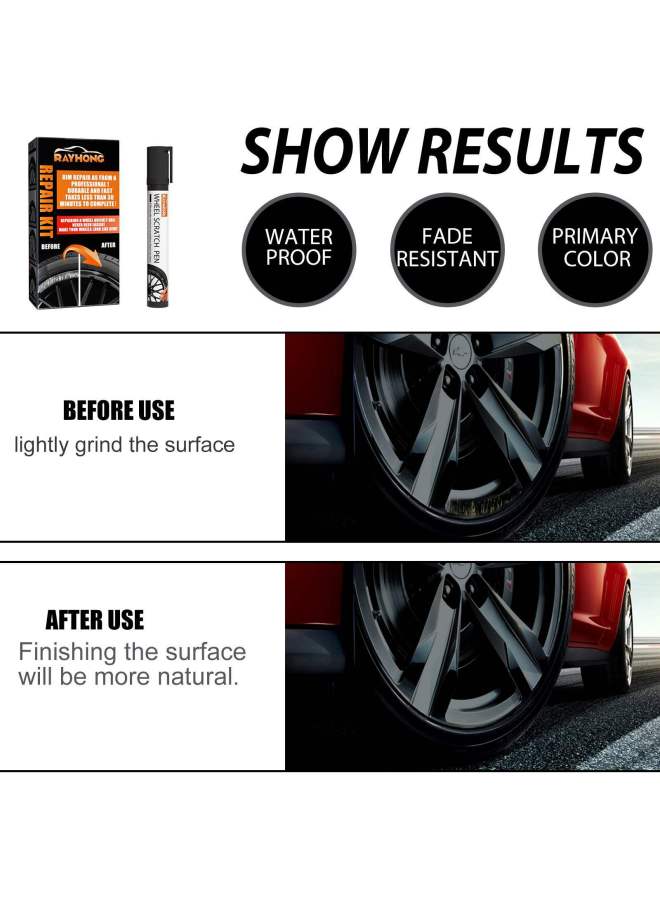 Yes Wheel Scratch Care Pen Repair Wheel Scratch Care Pen Paint Repair Paint Scratch-removing Car Paint Pen - Image 2