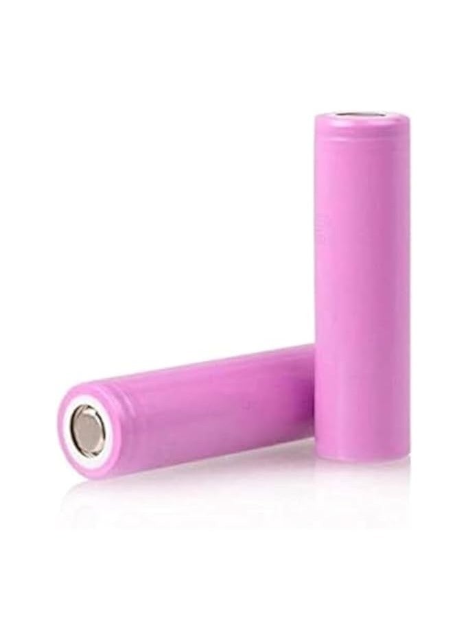 3.7V 1200mAh Rechargeable Battery for LED Toy Lights, Flashlights, Power Bank and Electronic Devices, 2pcs - Image 1