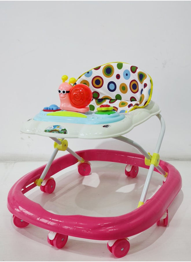 kiddoz Baby Walker - Pink  - Image 2