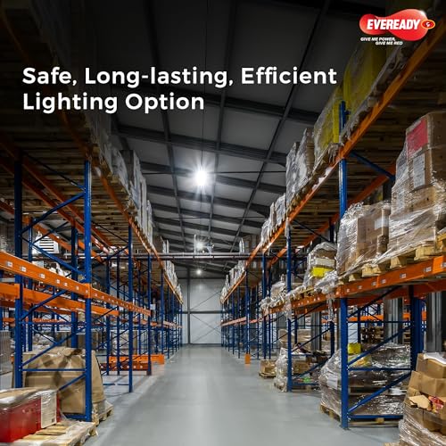 Eveready 60W LED Hammer Bulb | High CRI & High Efficiency | Energy Efficient | Mercury-Free | 4KV Surge Protection | 100 Lumens per Watt | Cool Day Light (6500K) | B22 Base | Pack of 2 - Image 5