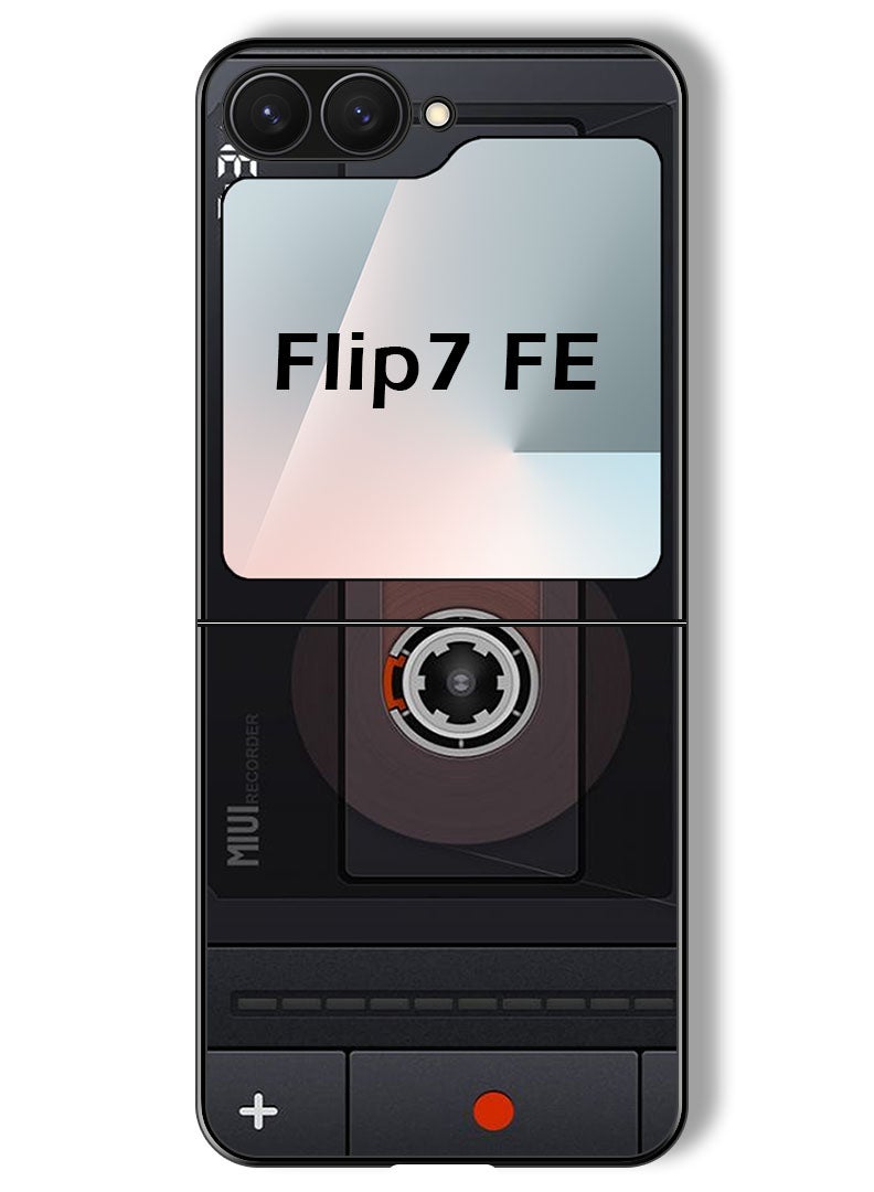 Theodor Case Compatible with Samsung Galaxy Z Flip 7 FE 6.7 Inch Protection Shockproof Bumper Cover Cassette - Image 1