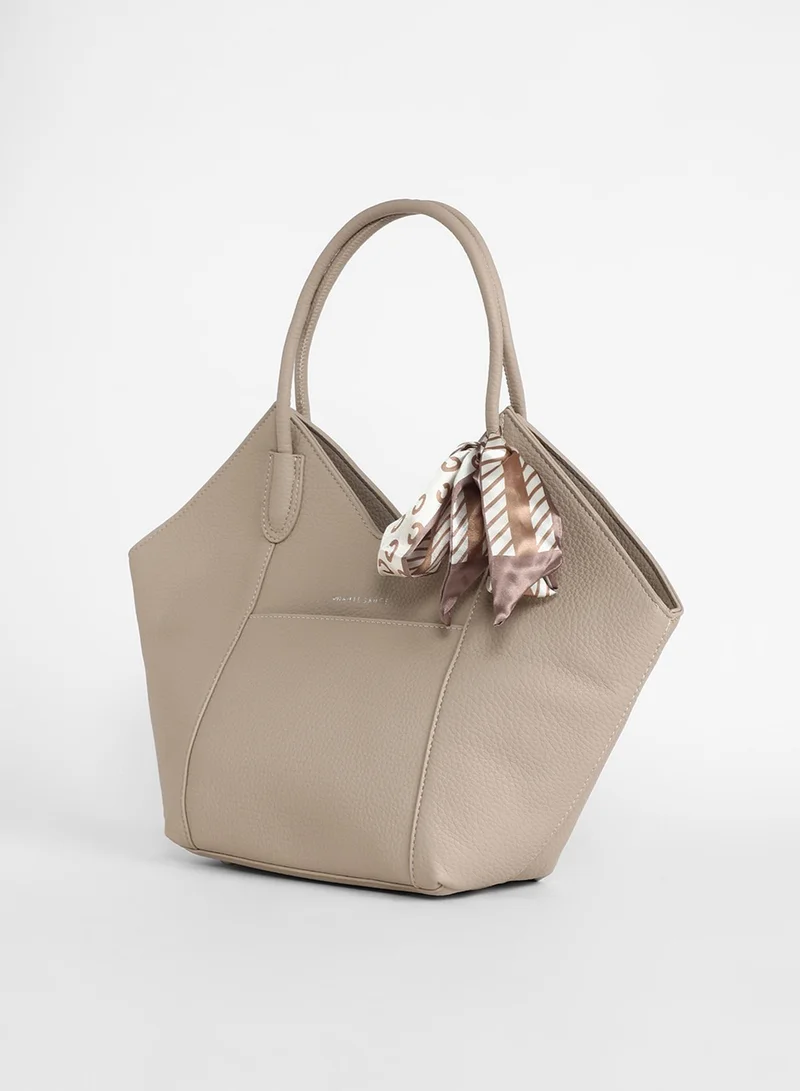 Haute Sauce Women's The Pike Tote Bag - Beige