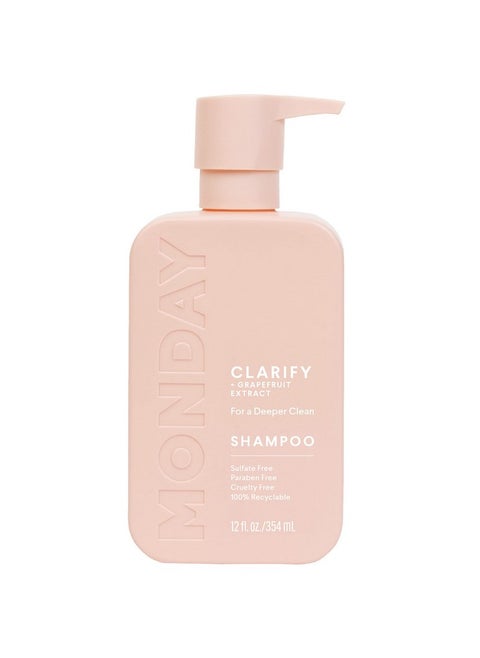 Clarify Shampoo 12Oz For Oily Hair Made With Grapefruit Extract Coconut Oil And Vitamin E (354Ml)