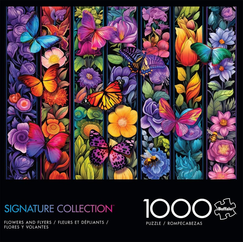 Buffalo Games - Bigelow Illustrations - Flowers and Flyers - 1000 Piece Jigsaw Puzzle for Adults -Challenging Puzzle Perfect for Game Nights - Finished Size is 26.75 x 19.75 - Image 2