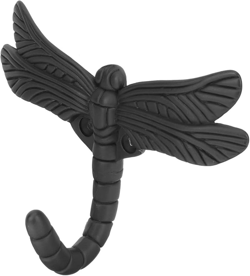 VICASKY Dragonfly Wall Hook Set Vintage Decorative Hanger For Clothing Towels Living Room Bathroom - Image 1