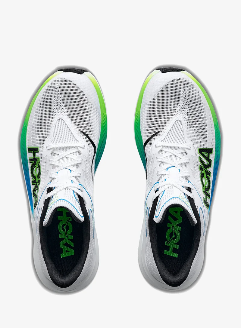 Hoka FROST / ELECTRIC LIME Rocket X 3 for Women | Best Price UAE