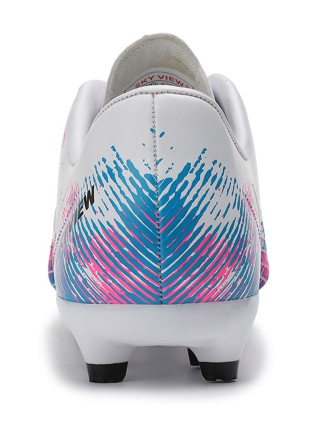 Sky View Soccer Shoes Mens Womens FG sole Cleats Outdoor Professional Training Breathable Athletic Sneaker Outdoor/Indoor Football Rugby Baseball Adult - Image 4