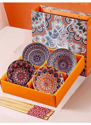 This Set Of Bowls And Chopsticks Is The Perfect Gift For Any Occasion. It Is Also A Great Addition To Your Own Home Décor. - pzsku/ZF421313A00AEB906A8A7Z/45/1746232007/459c2164-51a7-4c07-9aa7-66258d34e0d1
