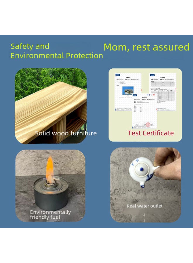 Internet Celebrating Small Kitchen Cooking Full Set Toys For Cooking Mini Real Edition Children's Stove Miniature Edible Cookware-Color:Storage Box Real Cooking Set A - Image 4