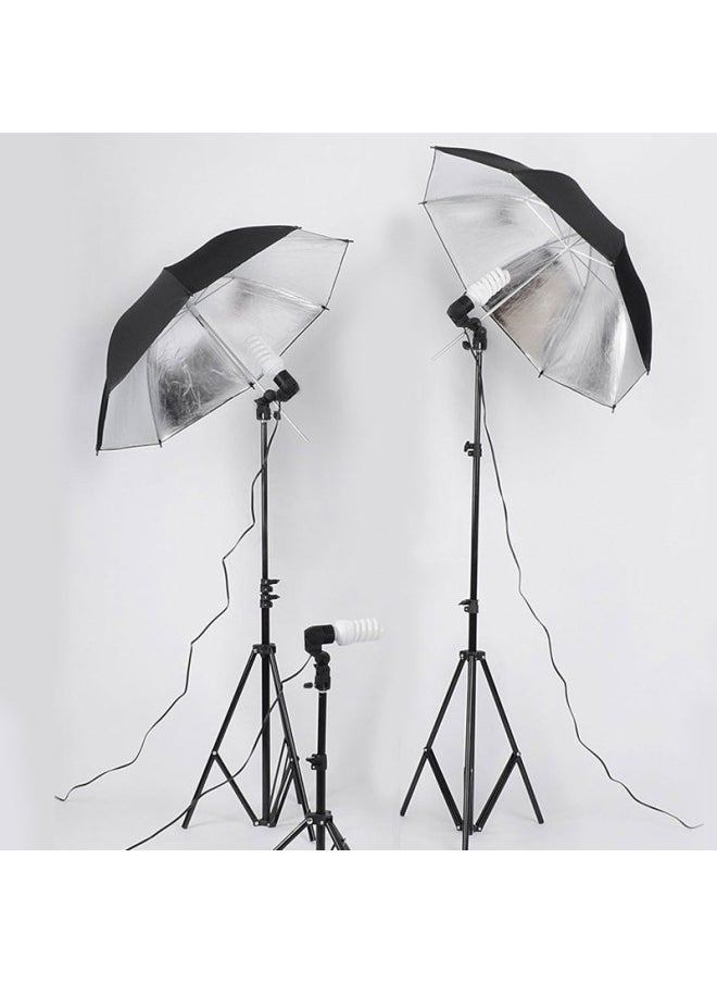 E 270000 Lamp Holder Photography Fill Lamp Holder E27 Single Lamp Holder Screw Umbrella Lamp Holder Photography Bulb Accessories-Color:White Box Packaging With Umbrella Hole Insert - Image 5