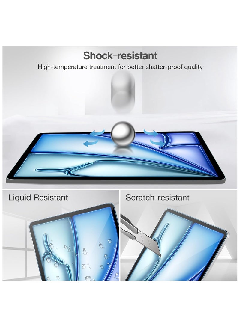 1 Pack Screen Protector for iPad A16 11inch 2025/iPad 10th 10.9 Inch 2022,Upgrade Edge Protection,Scratch-Resistant, Clarity, Anti Fingerprint, Easy Installation, Bubble Free - Image 5