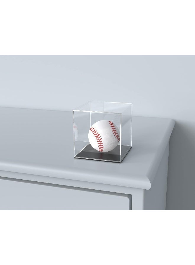 TPGP Display Case, Acrylic Box With Matt Base And Lid For Display, Super Clear Preassembly Display Case For Figures (4X4X4 Inch) - Image 5