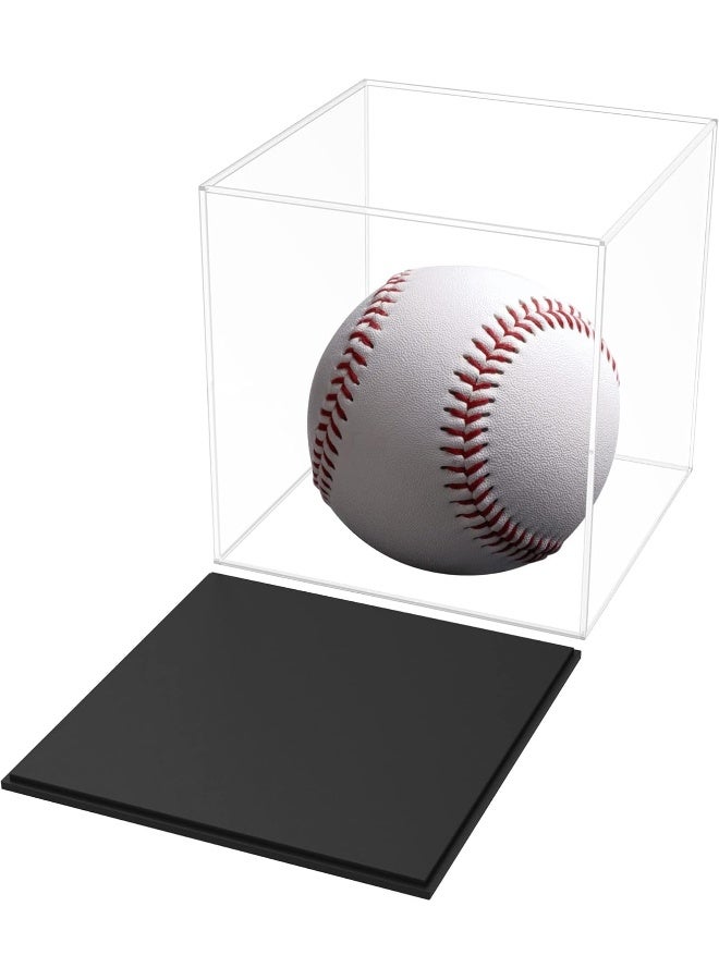 TPGP Display Case, Acrylic Box With Matt Base And Lid For Display, Super Clear Preassembly Display Case For Figures (4X4X4 Inch) - Image 4