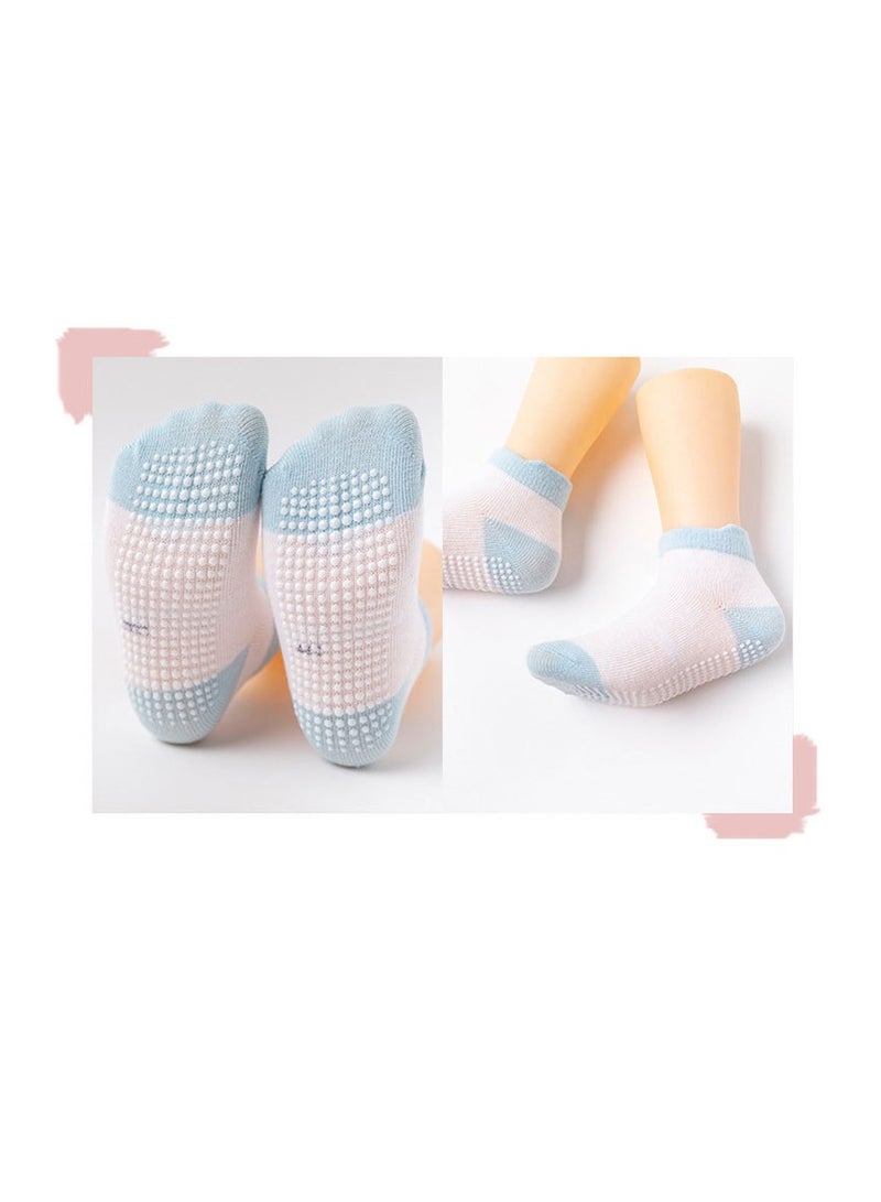 6 Pairs Of Non-Slip Dispensing Children's Socks Girls Pure Cotton Socks S Size - Image 5