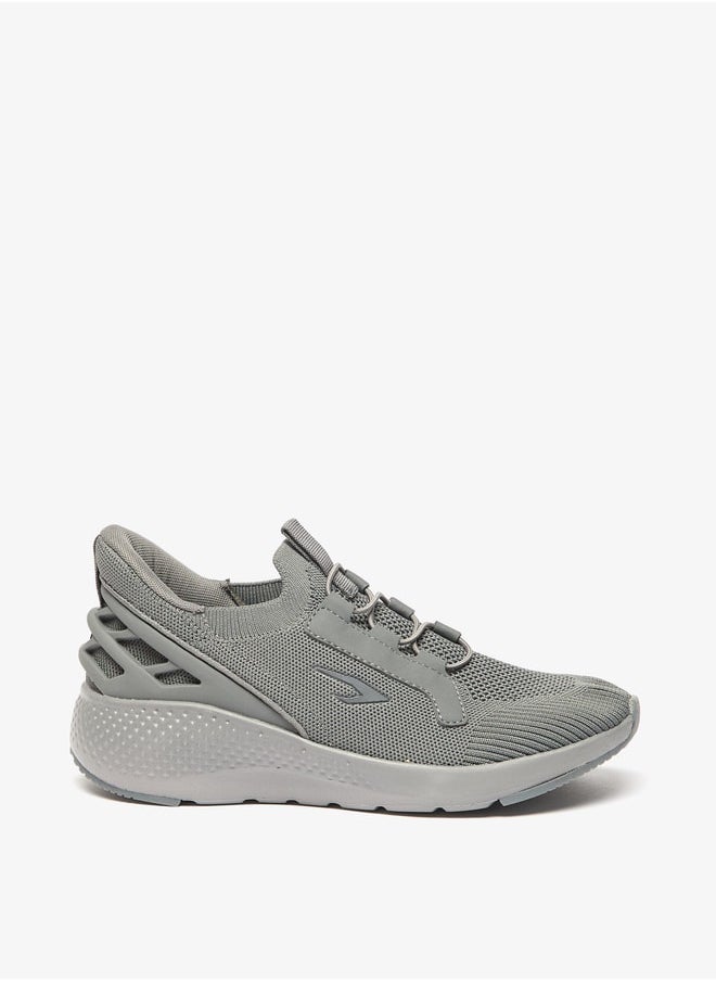 Dash Women Textured Sports Shoes with Lace-Up Closure  - Image 3