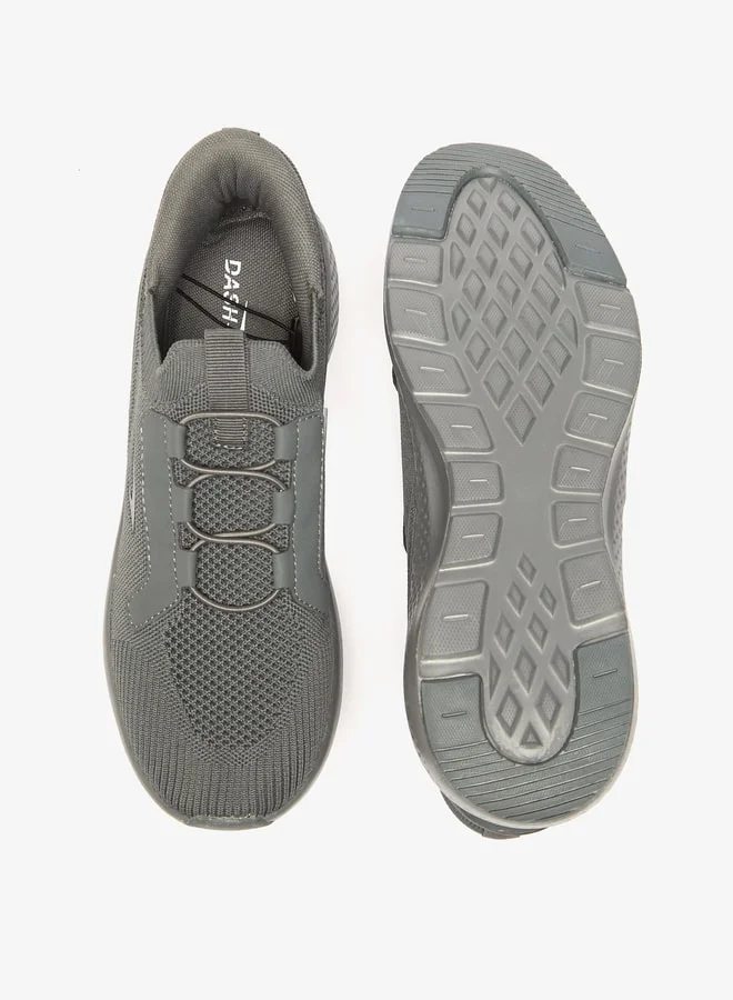 Dash Women Textured Sports Shoes with Lace-Up Closure