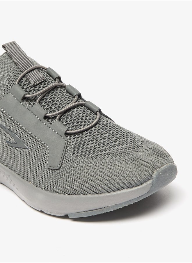Dash Women Textured Sports Shoes with Lace-Up Closure  - Image 5
