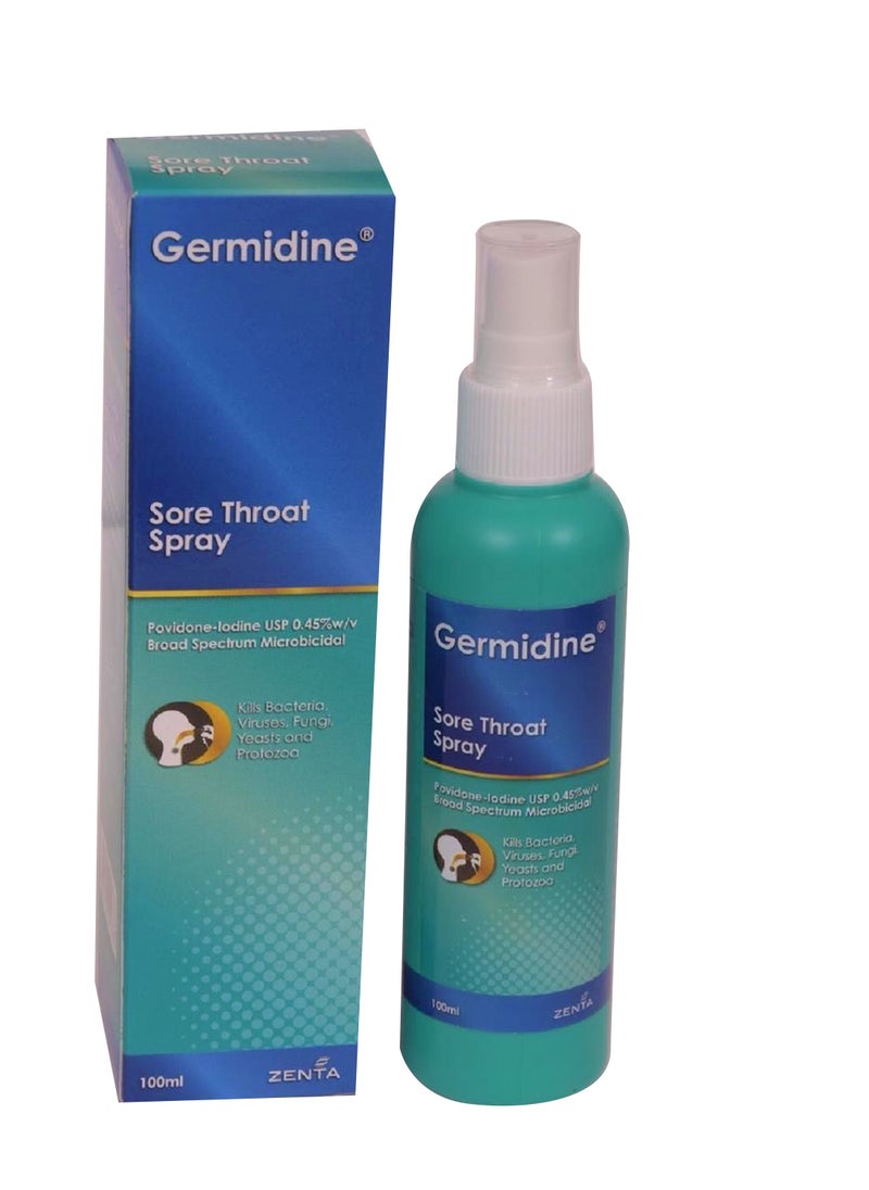 Germidine Sore Throat Spray-100Ml 